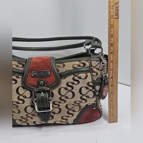 SOPHIA CAPERELLI Signature Canvas Shoulder Bag - Picture 8 of 8